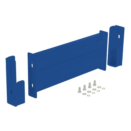 Vestil Drop-In Style Guard Rail 2 Ft Blue GR-F2R-DI-2-BU